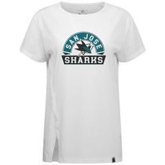 NHL San Jose Sharks Levelwear Women's Influx Banner Arch T-Shirt