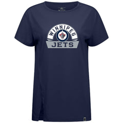 NHL Winnipeg Jets Levelwear Women's Influx Banner Arch T-Shirt