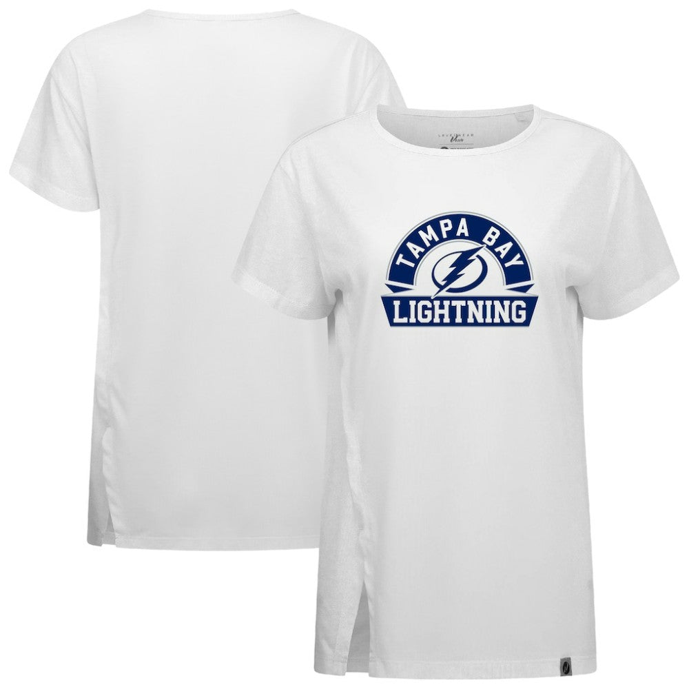 NHL Tampa Bay Lightning Levelwear Women's Influx Banner Arch T-Shirt