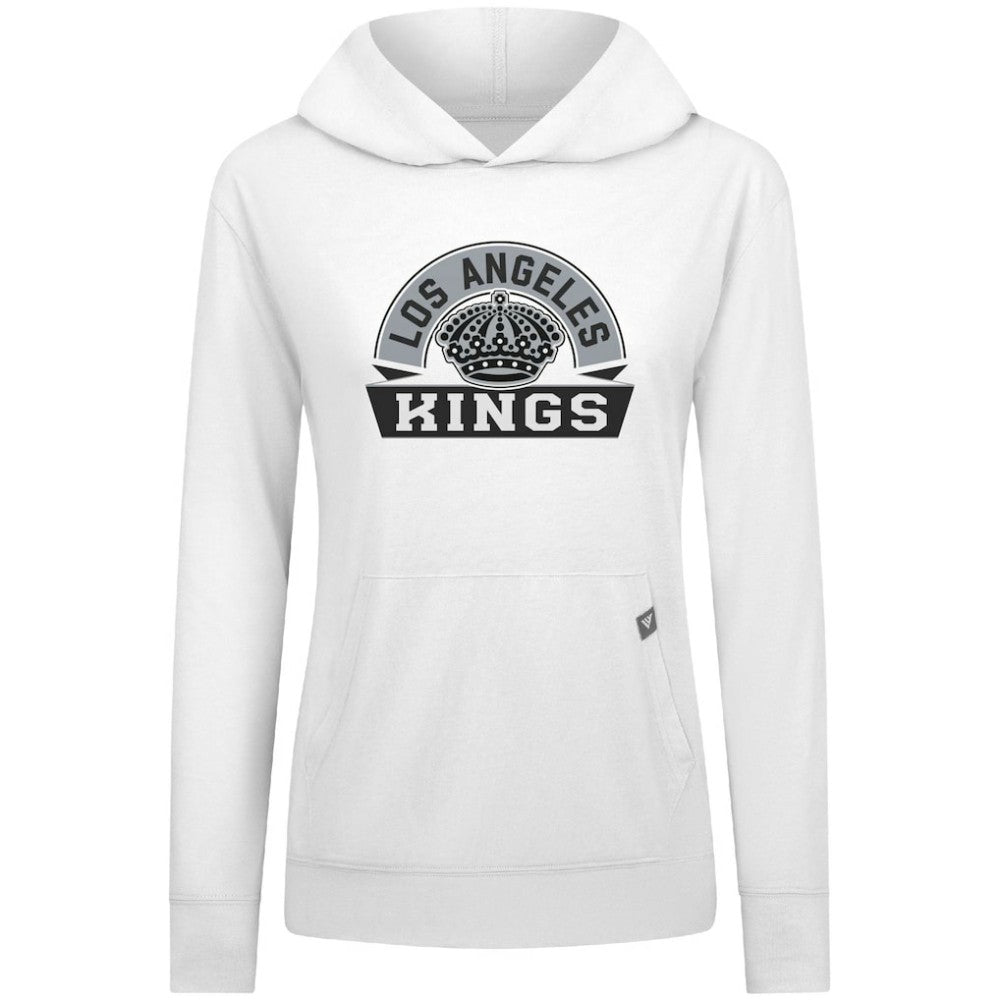NHL Los Angeles Kings Levelwear Women's Relay Banner Arch Pullover Hoodie