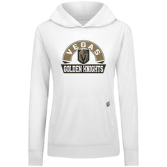 NHL Vegas Golden Knights Levelwear Women's Relay Banner Arch Pullover Hoodie
