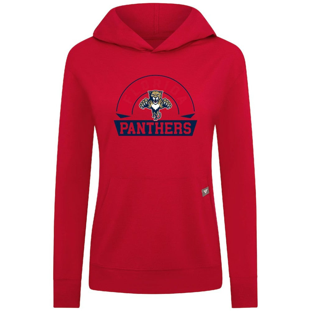 NHL Florida Panthers Levelwear Women's Relay Banner Arch Pullover Hoodie