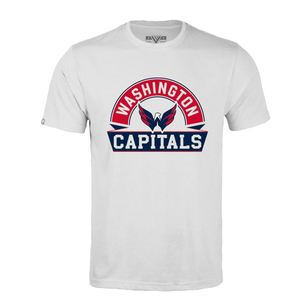 NHL Washington Capitals Levelwear Richmond Banner Arch T-Shirt