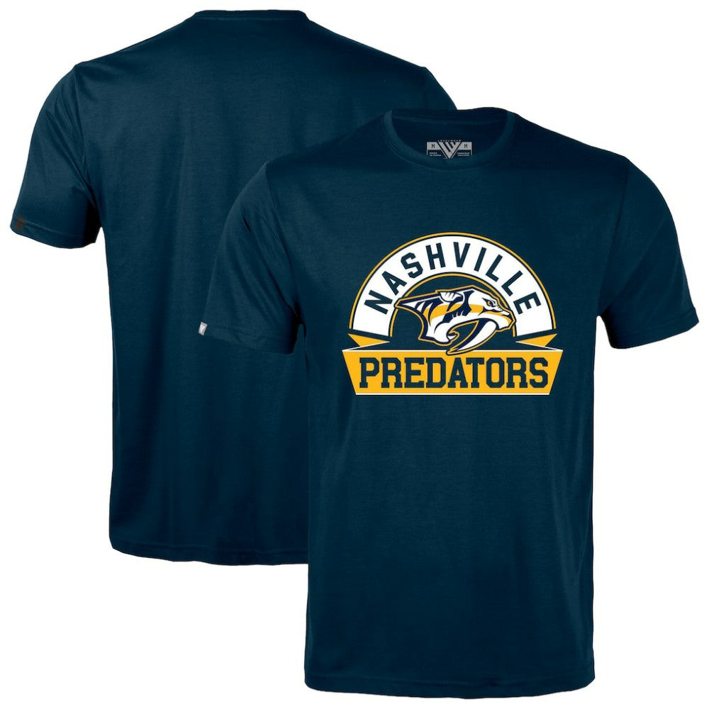 NHL Nashville Predators Levelwear Richmond Banner Arch T-Shirt