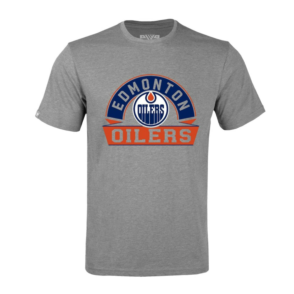 NHL Edmonton Oilers Levelwear Richmond Banner Arch T-Shirt