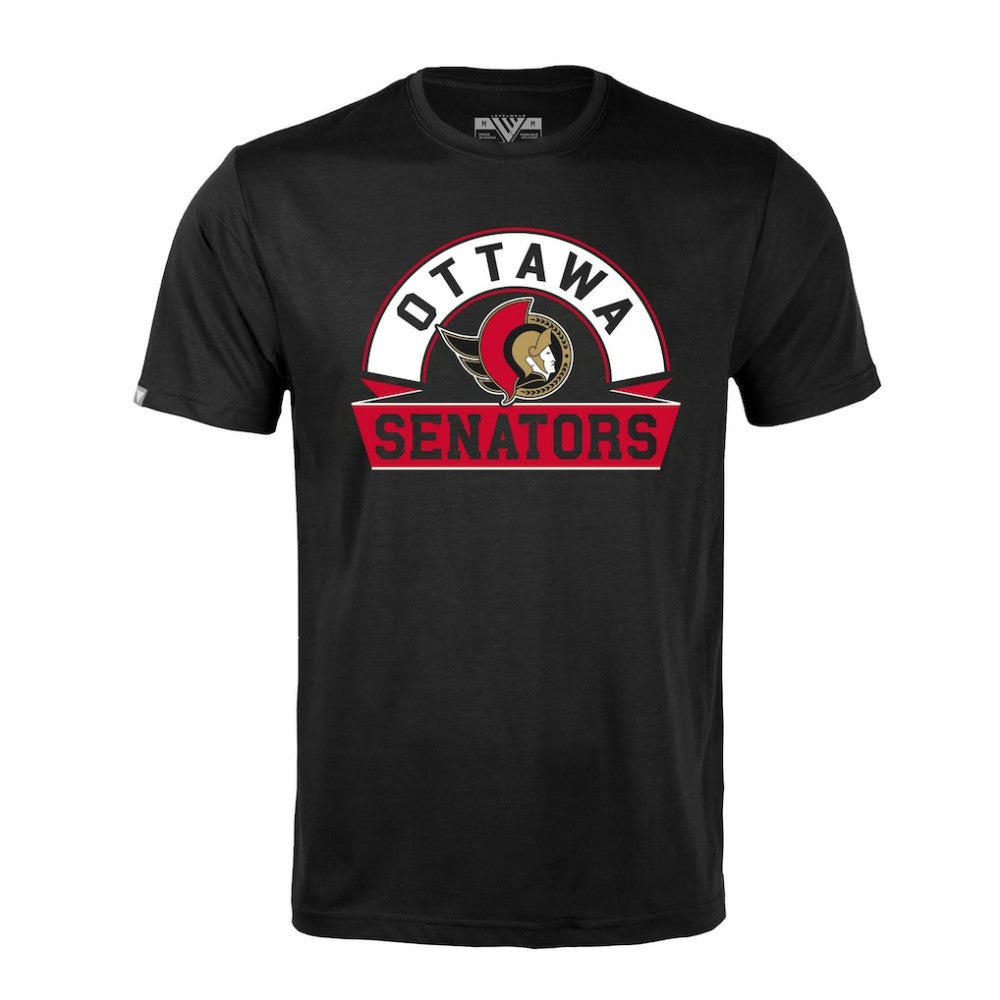 NHL Ottawa Senators Levelwear Richmond Banner Arch T-Shirt