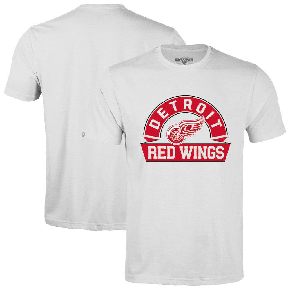 NHL Detroit Red Wings Levelwear Richmond Banner Arch T-Shirt
