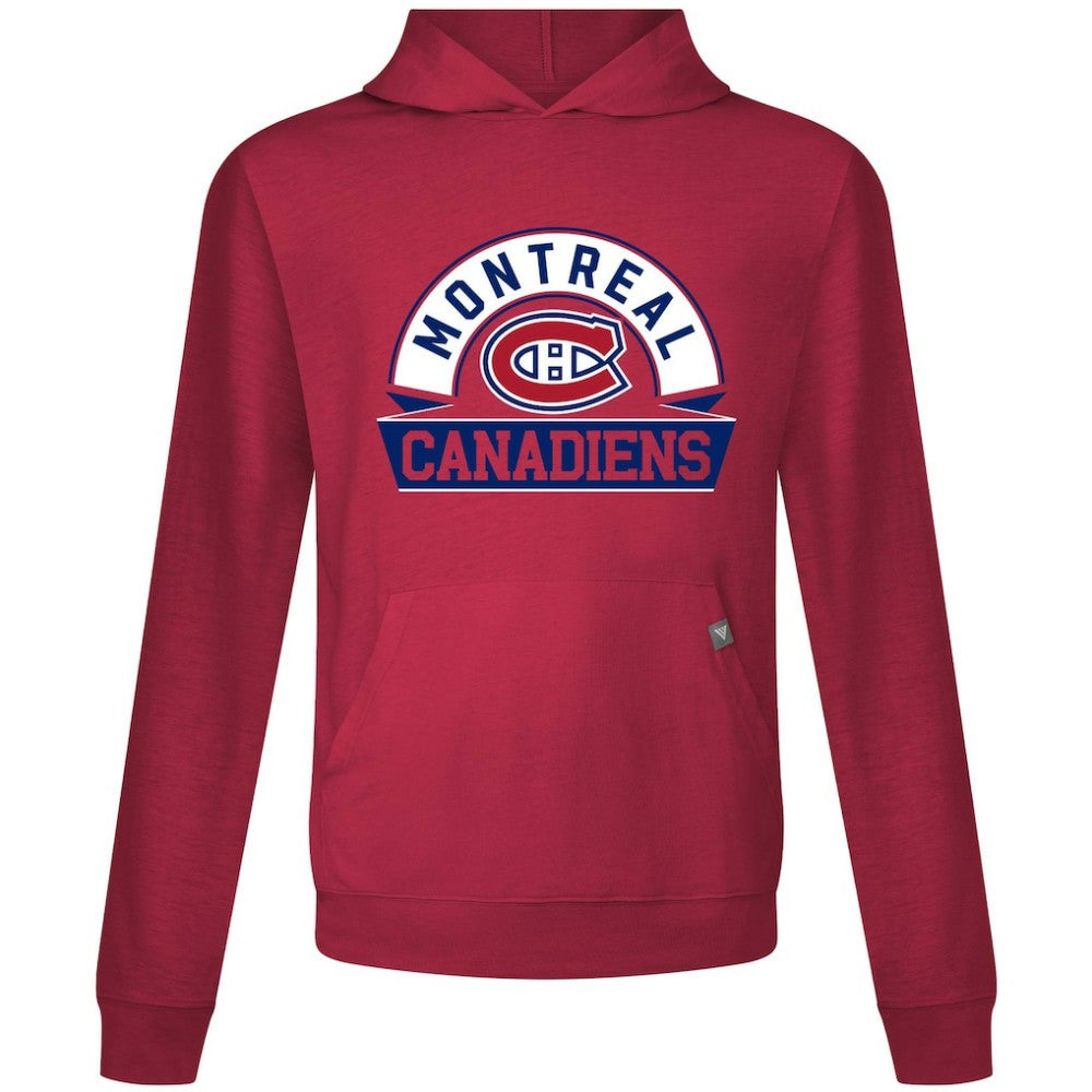 NHL Montreal Canadiens Levelwear Relay Banner Arch Pullover Hoodie