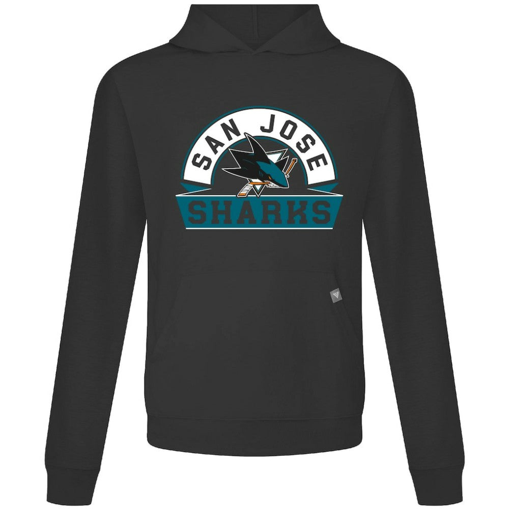 NHL San Jose Sharks Levelwear Relay Banner Arch Pullover Hoodie
