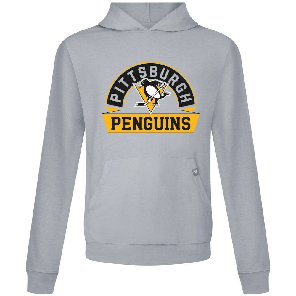 NHL Pittsburgh Penguins Levelwear Relay Banner Arch Pullover Hoodie