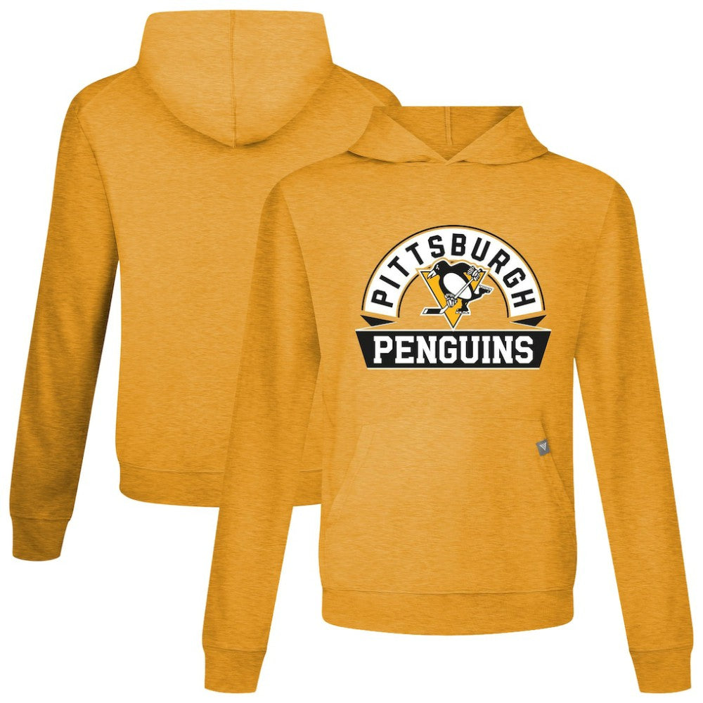 NHL Pittsburgh Penguins Levelwear Relay Banner Arch Pullover Hoodie