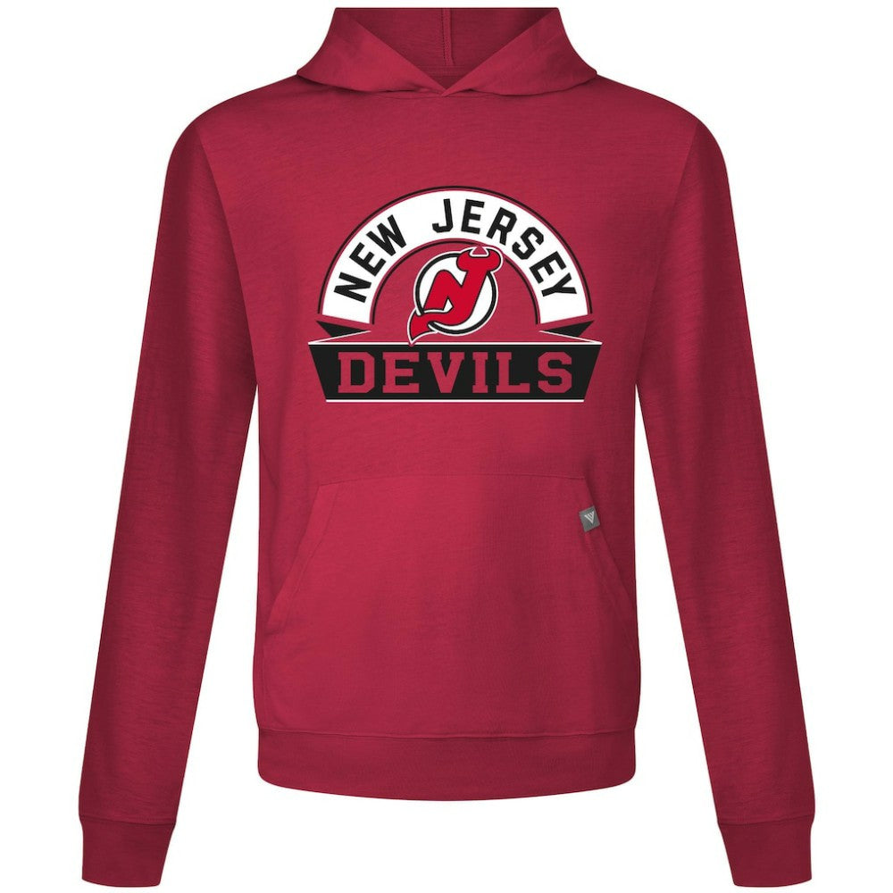 NHL New Jersey Devils Levelwear Relay Banner Arch Pullover Hoodie