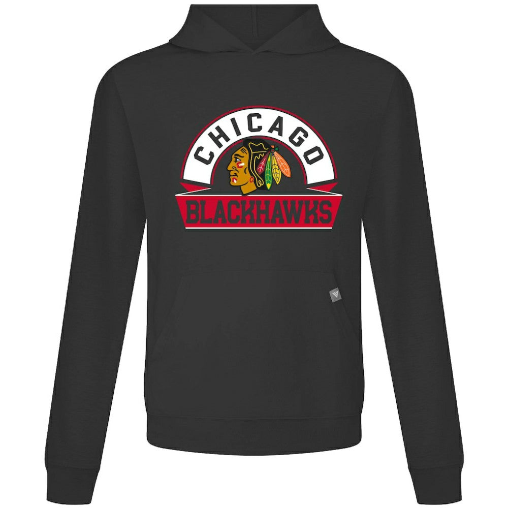 NHL Chicago Blackhawks Levelwear Relay Banner Arch Pullover Hoodie