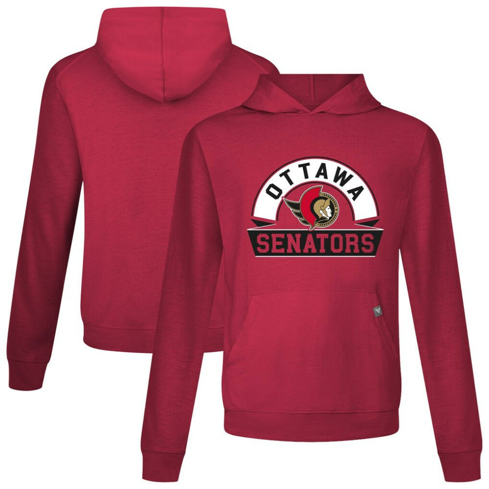NHL Ottawa Senators Levelwear Relay Banner Arch Pullover Hoodie