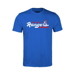 NHL New York Rangers Levelwear Youth Little Richmond Monument T-Shirt