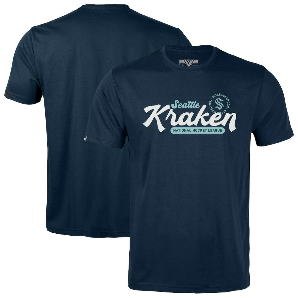 NHL Seattle Kraken Levelwear Youth Little Richmond Monument T-Shirt