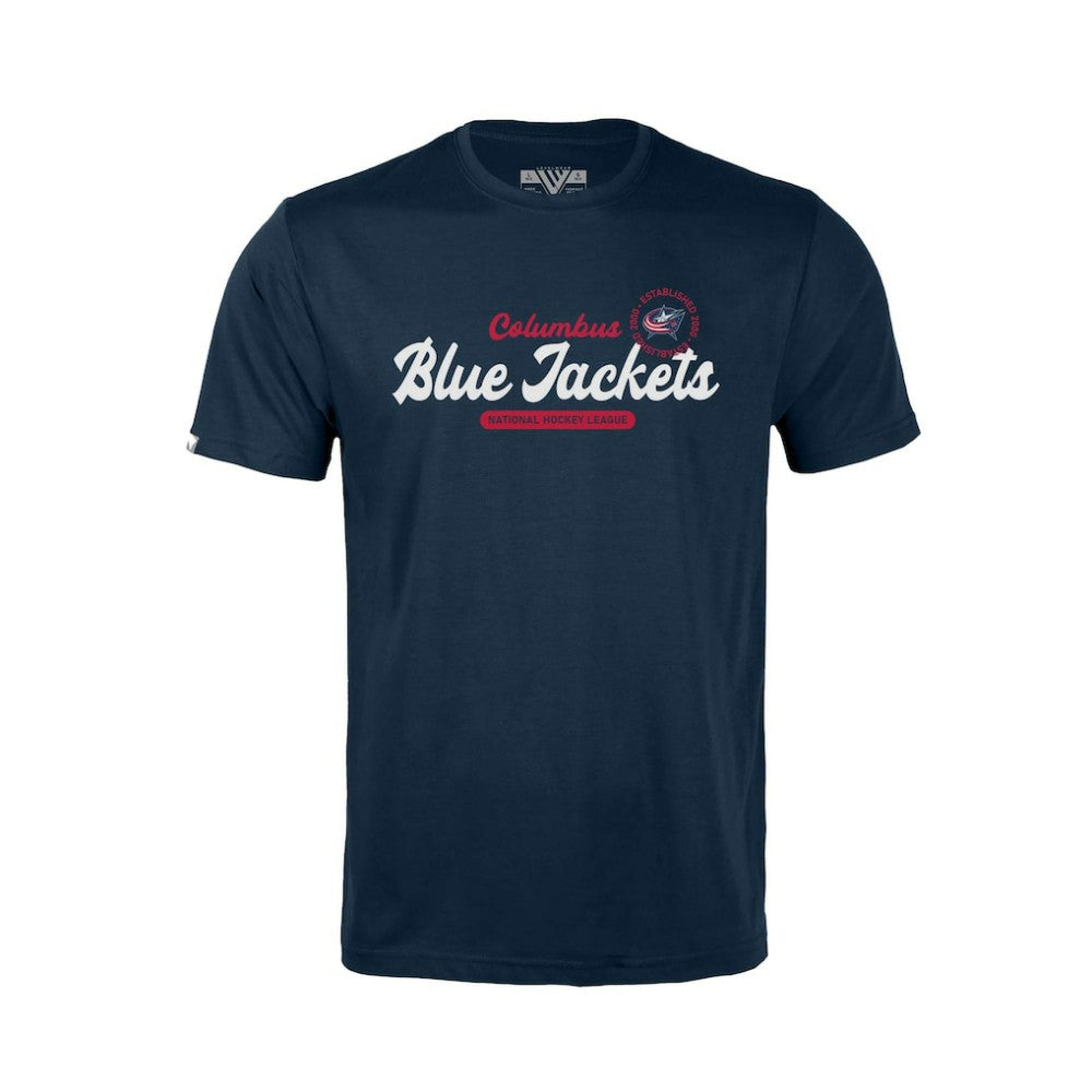 NHL Columbus Blue Jackets Levelwear Youth Little Richmond Monument T-Shirt