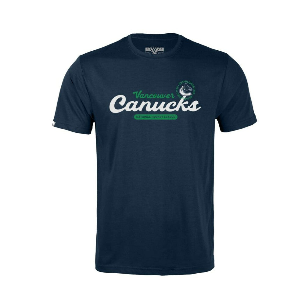 NHL Vancouver Canucks Levelwear Youth Little Richmond Monument T-Shirt