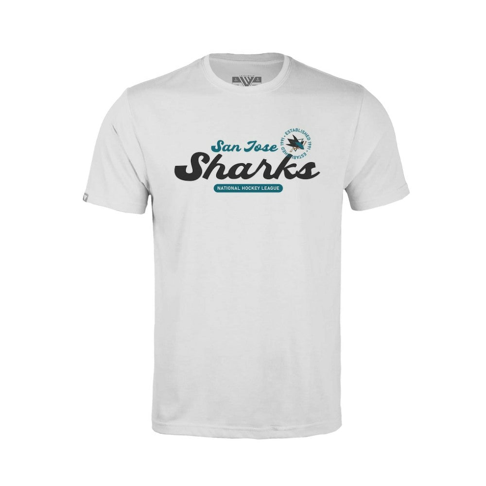 NHL San Jose Sharks Levelwear Youth Little Richmond Monument T-Shirt