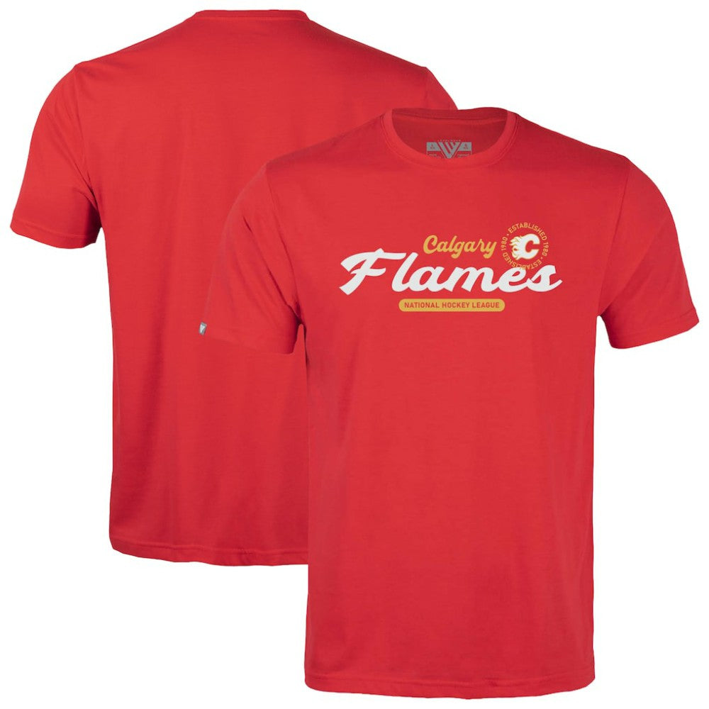 NHL Calgary Flames Levelwear Youth Little Richmond Monument T-Shirt