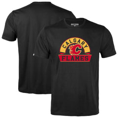 NHL Calgary Flames Levelwear Youth Little Richmond Banner Arch T-Shirt