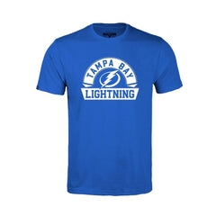 NHL Tampa Bay Lightning Levelwear Youth Little Richmond Banner Arch T-Shirt