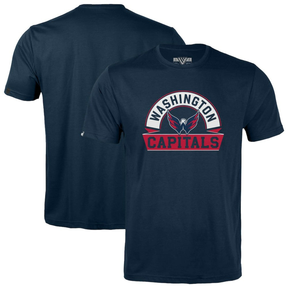 NHL Washington Capitals Levelwear Youth Little Richmond Banner Arch T-Shirt