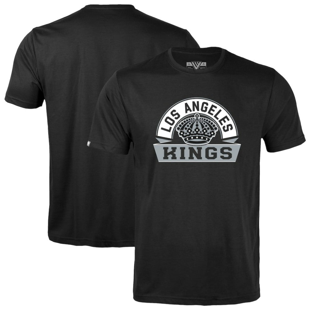 NHL Los Angeles Kings Levelwear Youth Little Richmond Banner Arch T-Shirt