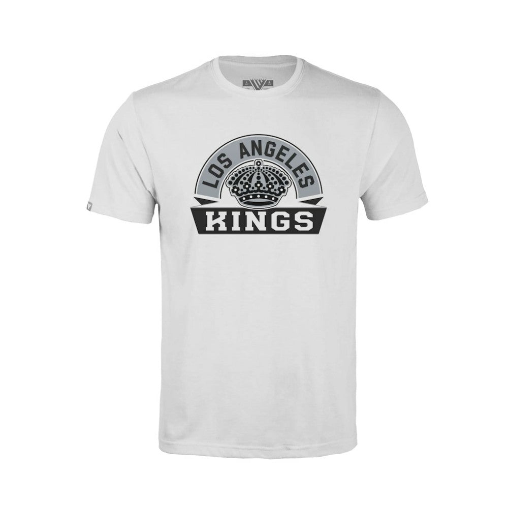 NHL Los Angeles Kings Levelwear Youth Little Richmond Banner Arch T-Shirt