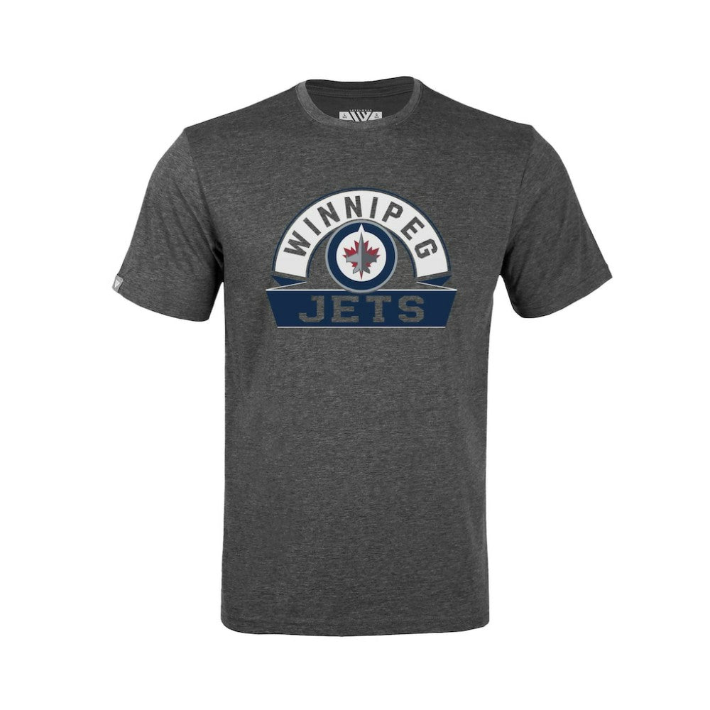 NHL Winnipeg Jets Levelwear Youth Little Richmond Banner Arch T-Shirt