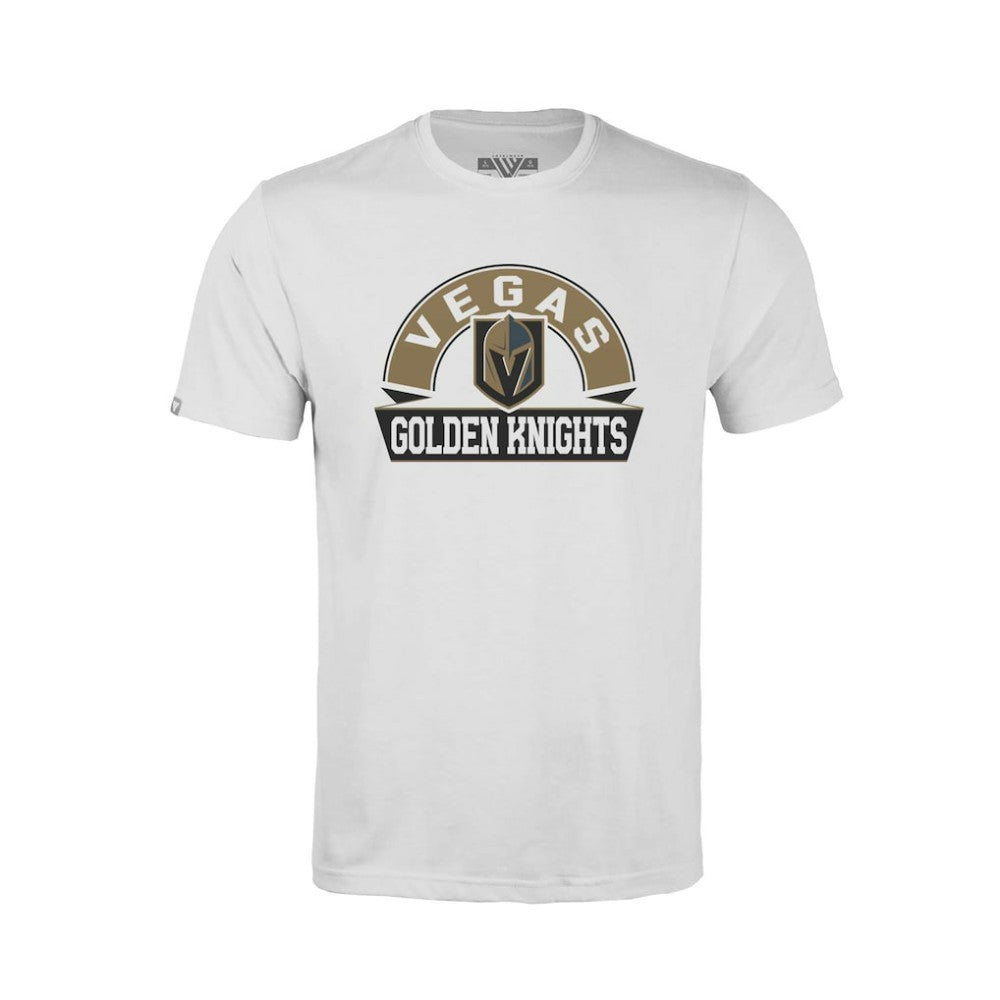 NHL Vegas Golden Knights Levelwear Youth Little Richmond Banner Arch T-Shirt