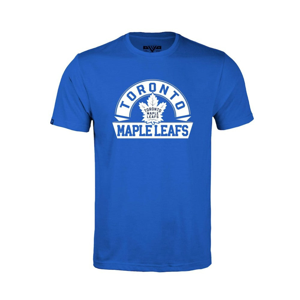 NHL Toronto Maple Leafs Levelwear Youth Little Richmond Banner Arch T-Shirt