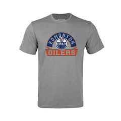 NHL Edmonton Oilers Levelwear Youth Little Richmond Banner Arch T-Shirt