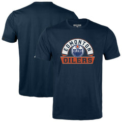 NHL Edmonton Oilers Levelwear Youth Little Richmond Banner Arch T-Shirt