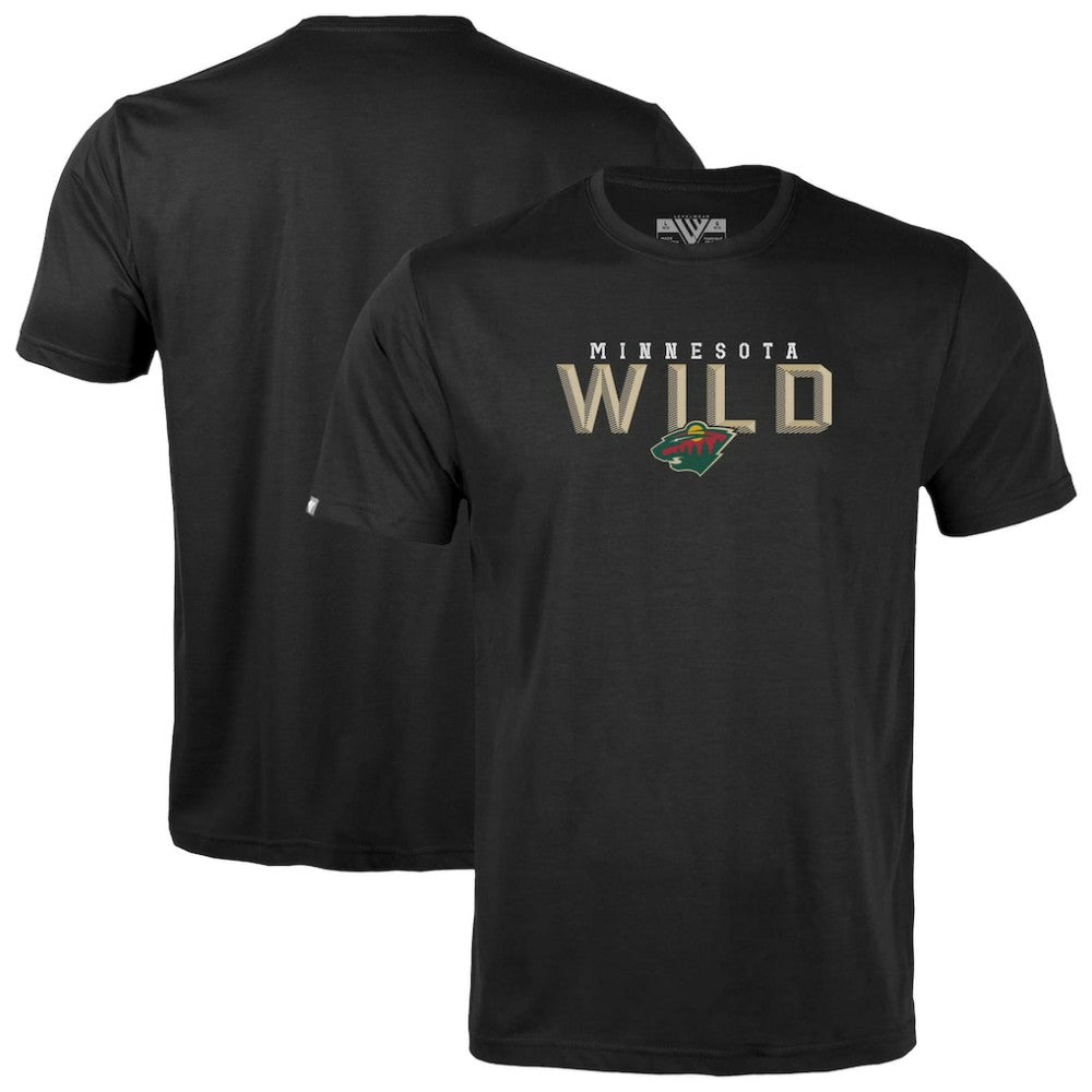 NHL Minnesota Wild Levelwear Youth Little Richmond Carve T-Shirt