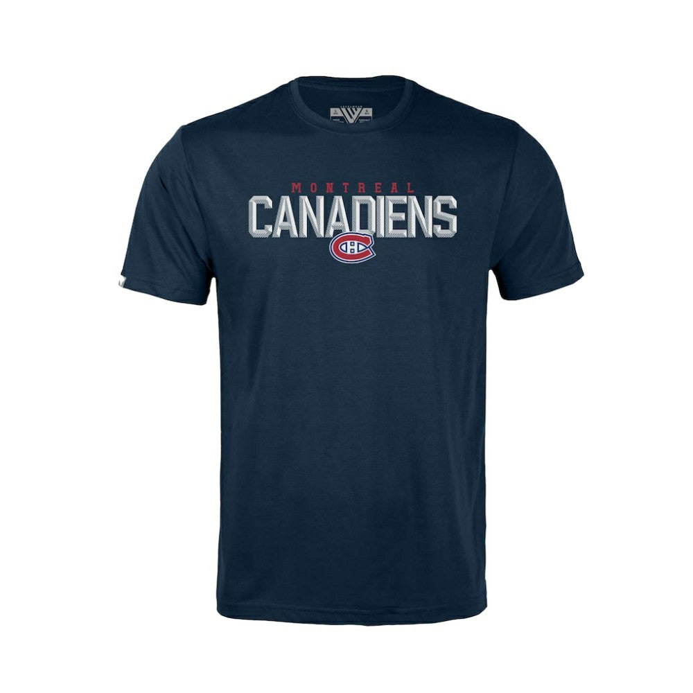 NHL Montreal Canadiens Levelwear Youth Little Richmond Carve T-Shirt