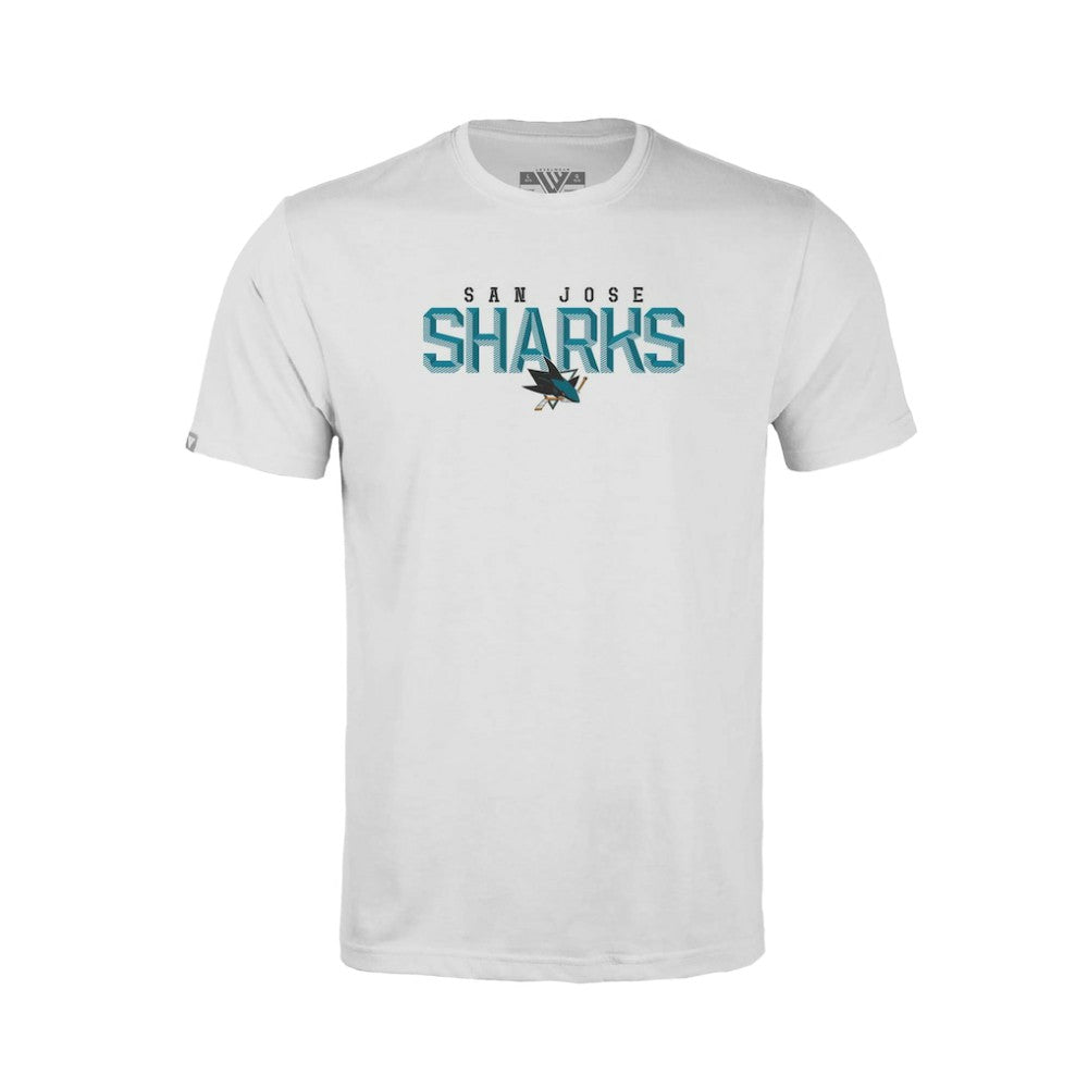 NHL San Jose Sharks Levelwear Youth Little Richmond Carve T-Shirt