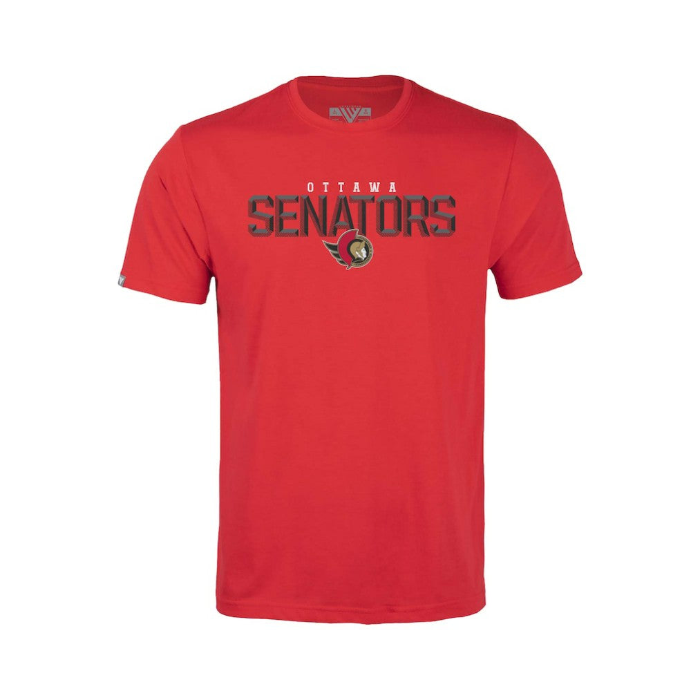 NHL Ottawa Senators Levelwear Youth Little Richmond Carve T-Shirt