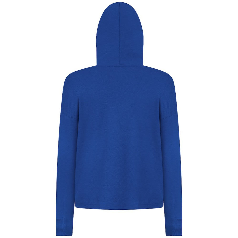 NHL Buffalo Sabres Levelwear Women's Sweet Banner Arch Tri-Blend Cropped Pullover Hoodie