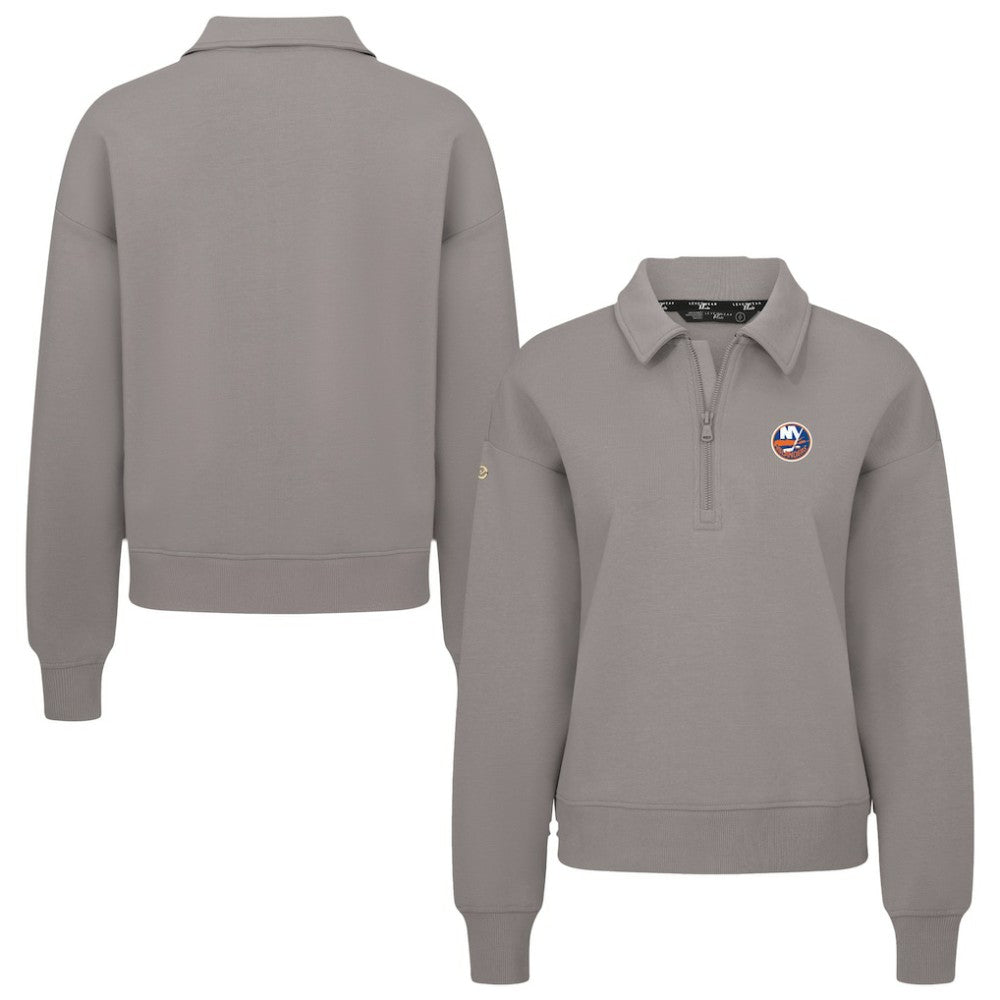 NHL New York Islanders Levelwear Women's Canmore Quarter-Zip Pullover