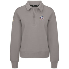 NHL New York Islanders Levelwear Women's Canmore Quarter-Zip Pullover