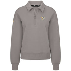 NHL Pittsburgh Penguins Levelwear Women's Canmore Quarter-Zip Pullover