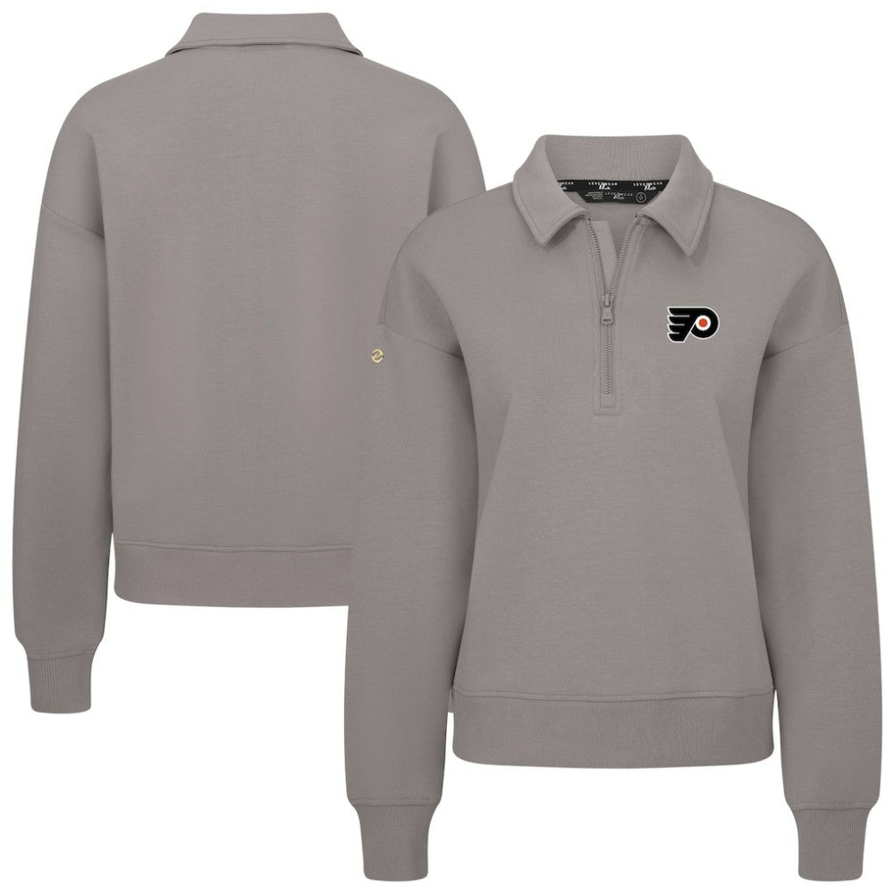 NHL Philadelphia Flyers Levelwear Women's Canmore Quarter-Zip Pullover