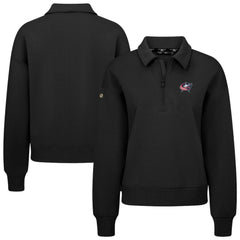 NHL Columbus Blue Jackets Levelwear Women's Canmore Quarter-Zip Pullover