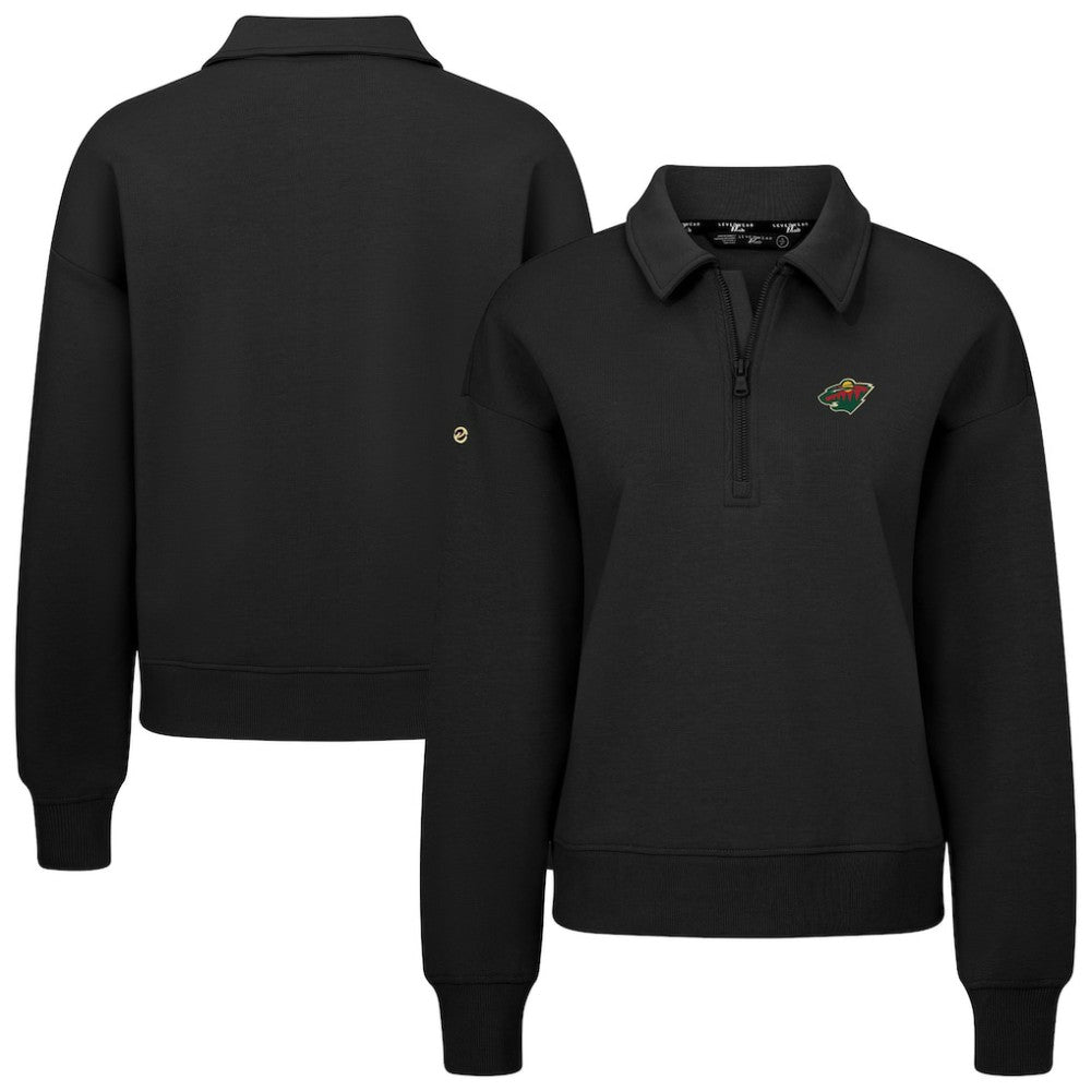 NHL Minnesota Wild Levelwear Women's Canmore Quarter-Zip Pullover