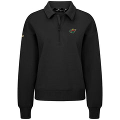NHL Minnesota Wild Levelwear Women's Canmore Quarter-Zip Pullover