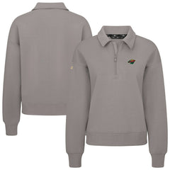 NHL Minnesota Wild Levelwear Women's Canmore Quarter-Zip Pullover