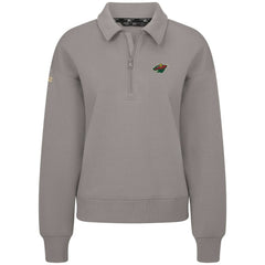 NHL Minnesota Wild Levelwear Women's Canmore Quarter-Zip Pullover