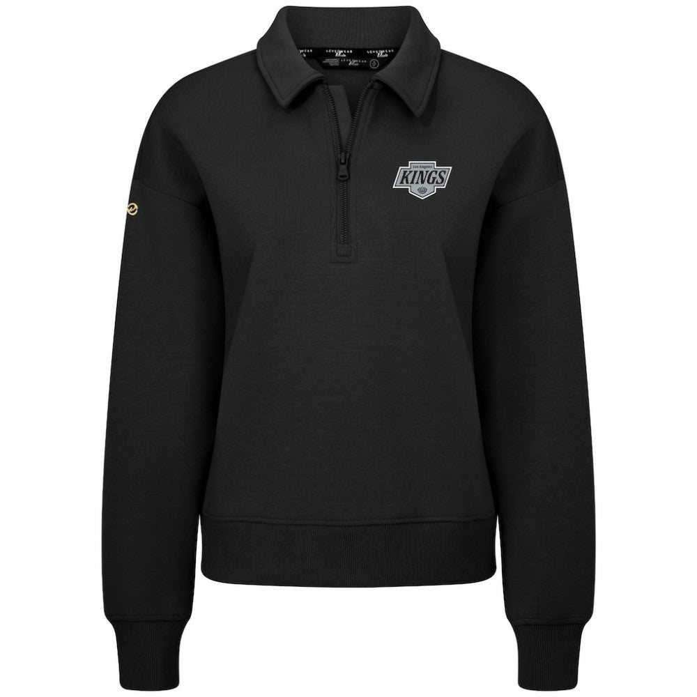 NHL Los Angeles Kings Levelwear Women's Canmore Quarter-Zip Pullover