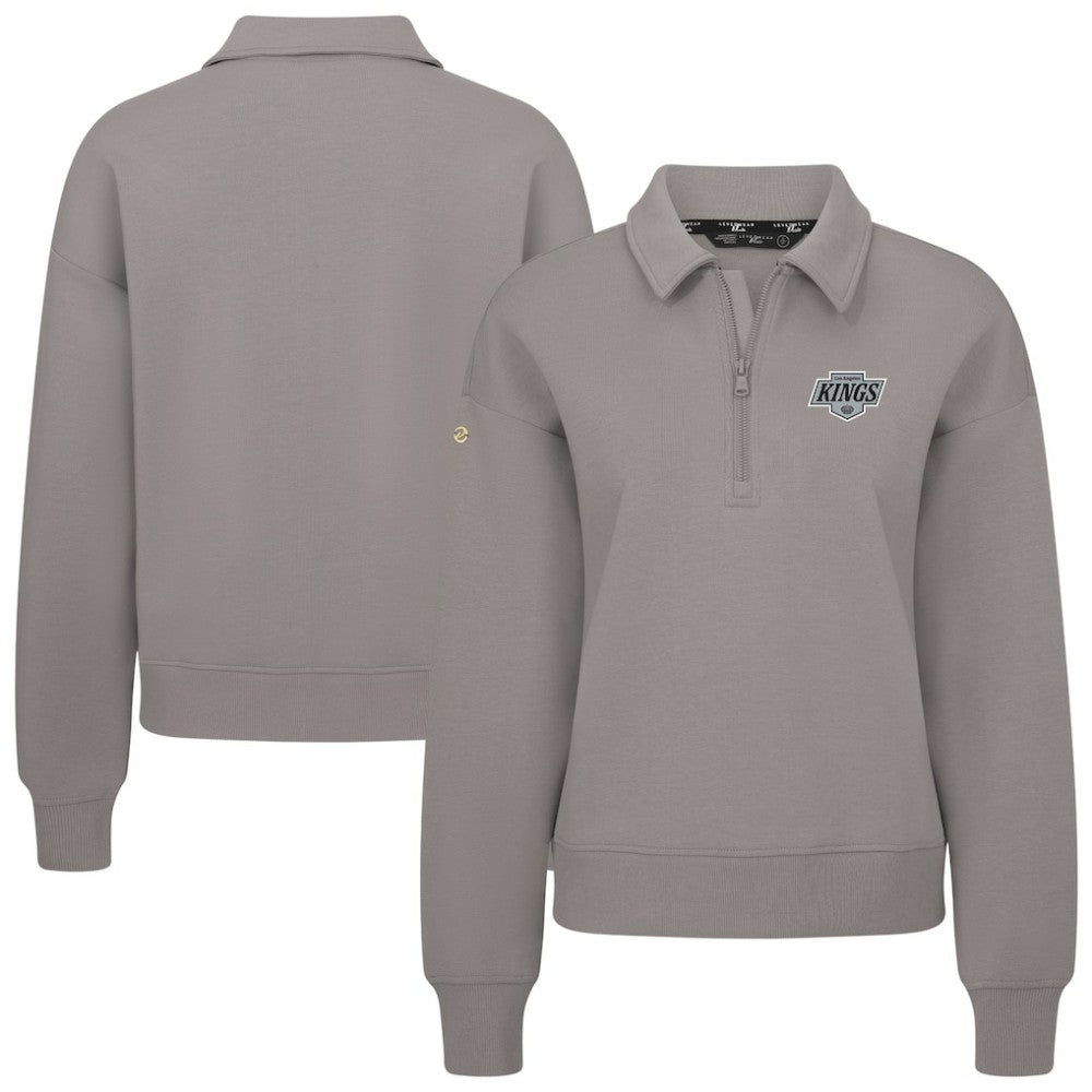 NHL Los Angeles Kings Levelwear Women's Canmore Quarter-Zip Pullover